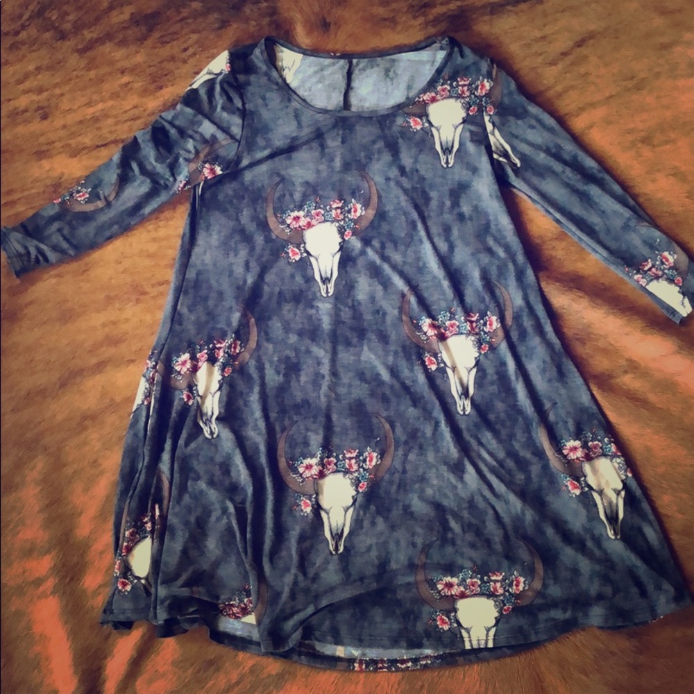 Western boutique dress
